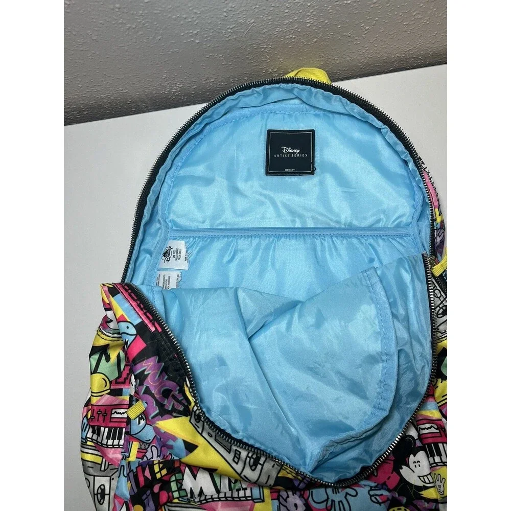 Disney Artist Series Retro Graffiti Mickey Mouse Backpack by Rafael Faria